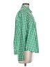 Boden 100% Cotton Checkered-gingham Green Long Sleeve Blouse Size 6 - photo 4