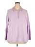 Susan Graver 100% Acrylic Purple Pullover Sweater Size 2X - photo 1