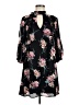 City Triangles 100% Polyester Floral Black Casual Dress Size M - photo 1