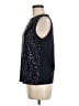 Talbots Silver Sleeveless Blouse Size M - photo 5