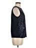 Talbots Silver Sleeveless Blouse Size M - photo 4