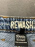 Rewash Chevron-herringbone Blue Jeans Size 26 waist - photo 7
