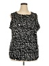 Fashion Bug Black Sleeveless Blouse Size 2X - photo 1