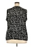 Fashion Bug Black Sleeveless Blouse Size 2X - photo 2