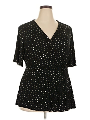 Lane Bryant Short Sleeve Blouse (view 1)