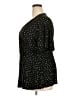 Lane Bryant Stars Black Short Sleeve Blouse Size 18 - 20 Plus - photo 5