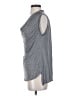 BCBGMAXAZRIA 100% Modal Gray Sleeveless Top Size XS - photo 5