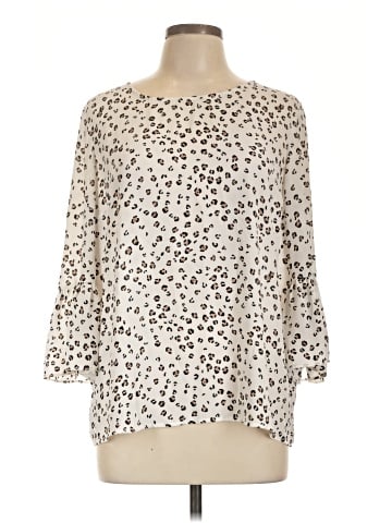 Elle 3/4 Sleeve Blouse (view 1)