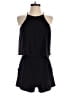 Tyche Solid Black Romper Size S - photo 1