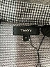 Theory Houndstooth Gray Casual Skirt Size 10 - photo 4