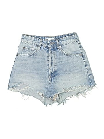 Zara Denim Shorts (view 1)