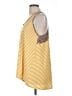 Le Lis Yellow Sleeveless Top Size L - photo 5
