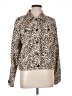Tommy Bahama Animal Print Gold Jacket Size L - photo 1