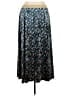 ModCloth Print Blue Casual Skirt Size 1X - photo 1