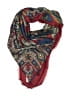 Kmart 100% Polyester Paisley Burgundy Scarf One size - photo 1