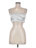 Bershka Silver Sleeveless Top Size M - photo 1