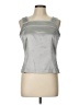 Doncaster Collection Silver Sleeveless Top Size 10 - photo 1
