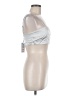 Bershka Silver Sleeveless Top Size M - photo 4