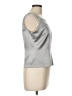 Doncaster Collection Silver Sleeveless Top Size 10 - photo 4