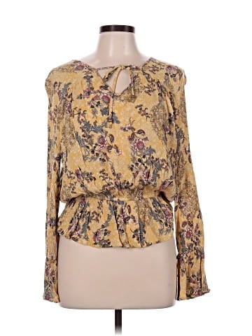 Easel Long Sleeve Blouse (view 1)