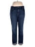 Eddie Bauer Solid Blue Jeans Size 14 - photo 1