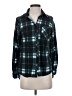 rue21 Plaid Teal Long Sleeve Button-Down Shirt Size S - photo 1