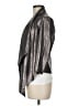 Nina Leonard Metallic Silver Jacket Size M - photo 5