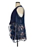 Self Esteem 100% Polyester Blue Kimono Size 1X - photo 5