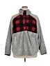 Maurices 100% Polyester Plaid Gray Pullover Sweater Size 2X - photo 1