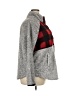 Maurices 100% Polyester Plaid Gray Pullover Sweater Size 2X - photo 4