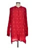 Johnny Was 100% Rayon Red Long Sleeve Blouse Size S - photo 1