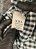 Unbranded 100% Polyester Houndstooth Gray Casual Skirt Size XXL - photo 4