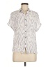 Mittoshop Silver Short Sleeve Blouse Size M - photo 1