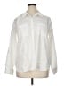 Cato 100% Cotton Ivory Long Sleeve Button-Down Shirt Size XL - photo 1