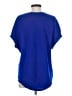 Vince. 100% Cashmere Solid Blue Poncho Size XS - photo 2