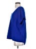 Vince. 100% Cashmere Solid Blue Poncho Size XS - photo 5
