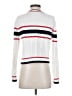 MNG Stripes White Turtleneck Sweater Size S - photo 2