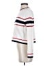 MNG Stripes White Turtleneck Sweater Size S - photo 5