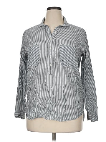 Abercrombie & Fitch Long Sleeve Button-Down Shirt (view 1)