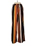 Adrienne Vittadini Stripes Orange Casual Pants Size 8 - photo 2