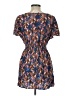 AUW 100% Rayon Paisley Blue Casual Dress Size L - photo 2