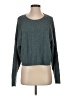 Hippie Rose Teal Blue Pullover Sweater Size XS - photo 1