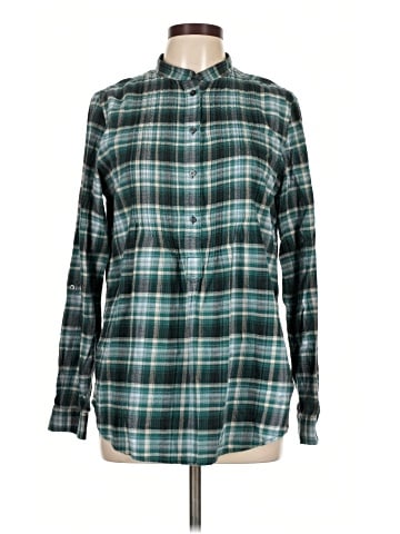 Lands' End Long Sleeve Button-Down Shirt (view 1)