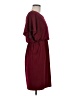 En Focus Studio Solid Burgundy Casual Dress Size 6 - photo 4