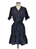 Bebop Polka Dots Blue Casual Dress Size S - photo 1