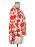 West Kei 100% Polyester Orange 3/4 Sleeve Blouse Size XL - photo 4