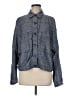 Max Studio Blue Long Sleeve Button-Down Shirt Size M - photo 1