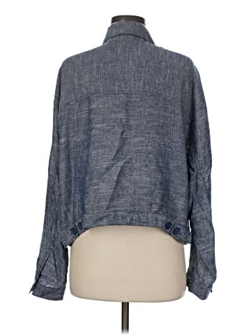 Max Studio Long Sleeve Button-Down Shirt (view 2)