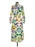 Zara Print White Ivory Casual Dress Size M - photo 2