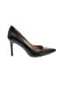 Ann Taylor 100% Leather Black Heels Size 7 1/2 - photo 1